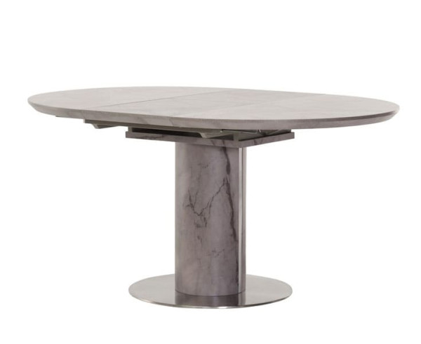 Стіл розкладний обідній Vetro Mebel TML-670 Сірий мармур-1