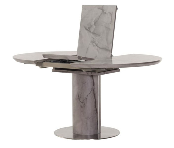 Стіл розкладний обідній Vetro Mebel TML-670 Сірий мармур-2