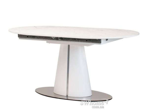 Раскладной обеденный cтол Vetro Mebel TML-800 Белый-0