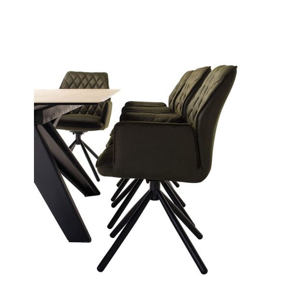 Раскладной обеденный cтол Vetro Mebel TML-810 Вествуд-5