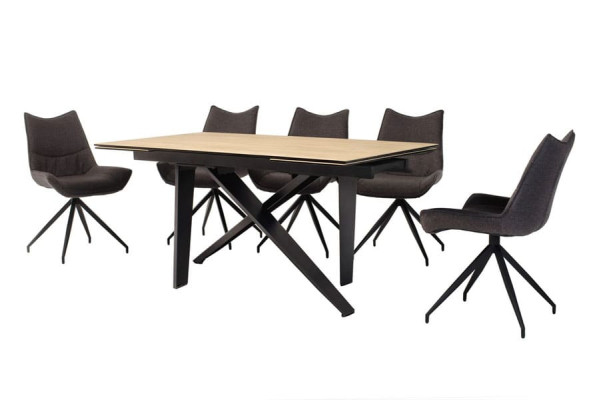 Раскладной обеденный cтол Vetro Mebel TML-810 Вествуд-14