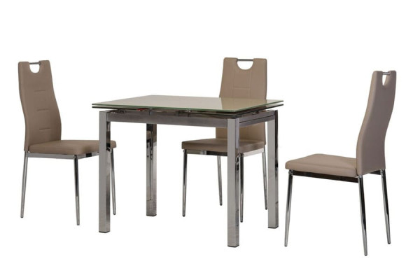 Стіл розкладний обідній Vetro Mebel T-231-8 Сірий-2