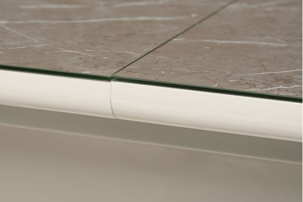 Розкладний обідній стіл Vetro Mebel TM-49 Сірий агат-6