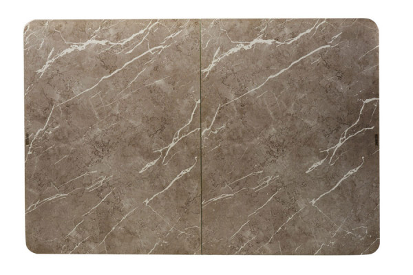 Розкладний обідній стіл Vetro Mebel TM-49 Сірий агат-2