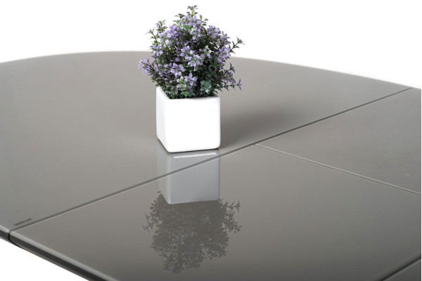 Раскладной обеденный стол Vetro Mebel TM-65 Серый-13