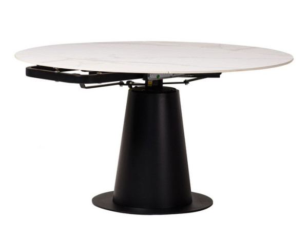 Розкладний обідній стіл Vetro Mebel TML-831 Б'янко Перліно-0
