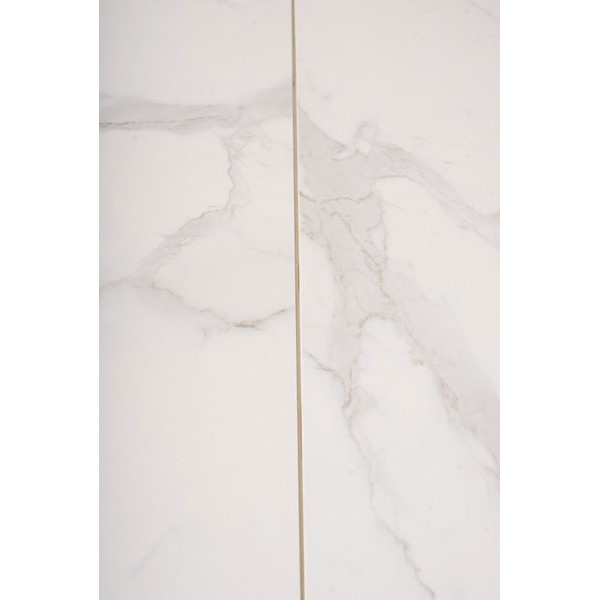 Розкладний обідній стіл Vetro Mebel TML-831 Б'янко Перліно-7