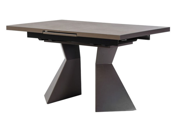 Раскладной обеденный стол Vetro Mebel TML-845 Гриджио латте-0