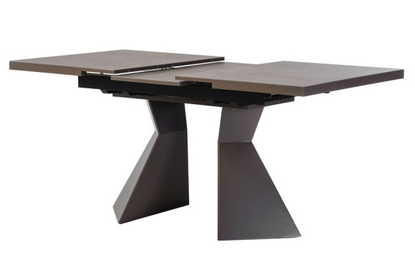 Раскладной обеденный стол Vetro Mebel TML-845 Гриджио латте-3
