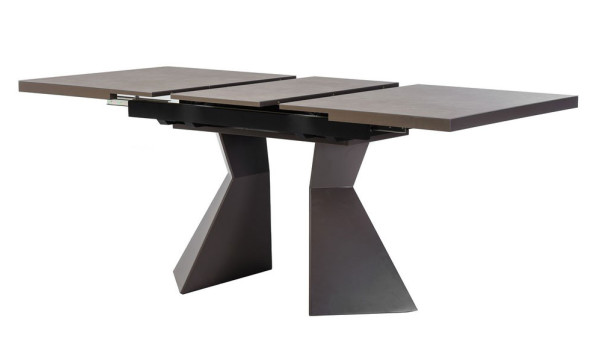 Раскладной обеденный стол Vetro Mebel TML-845 Гриджио латте-2