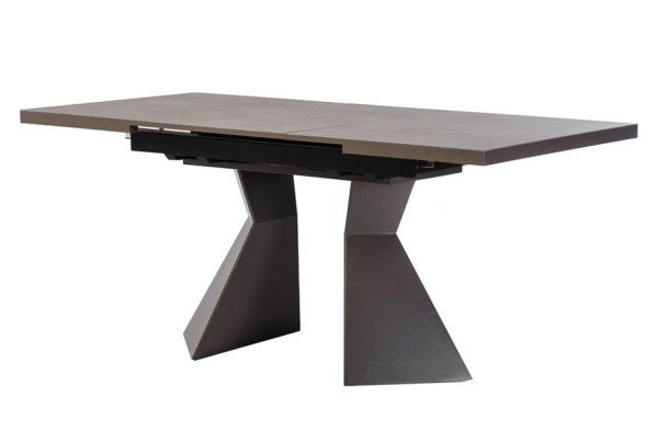 Раскладной обеденный стол Vetro Mebel TML-845 Гриджио латте-1