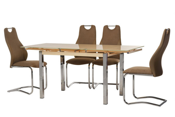 Стіл розкладний обідній Vetro Mebel T-231-4