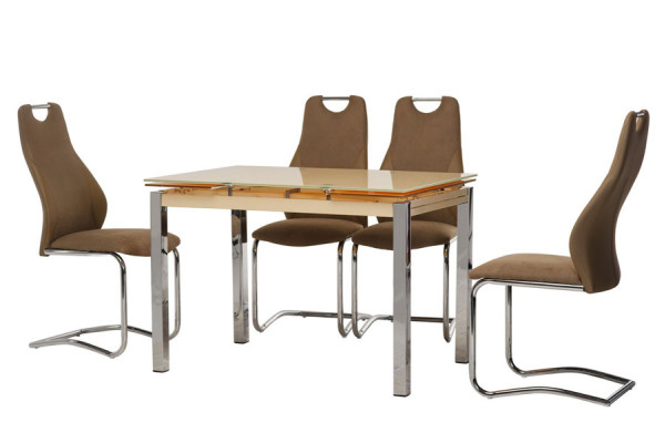 Стіл розкладний обідній Vetro Mebel T-231-3