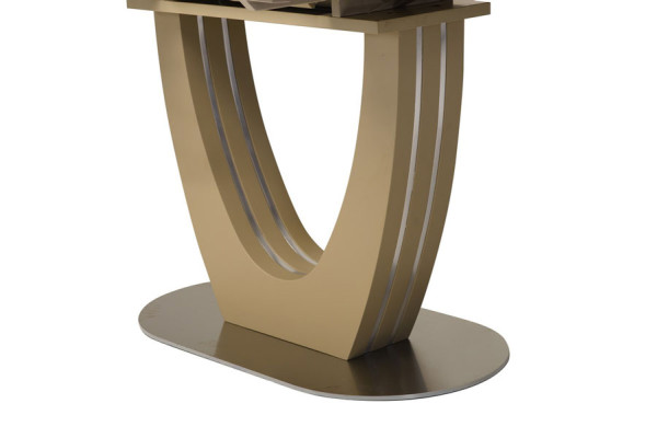 Раскладной обеденный стол Vetro Mebel TML-765-1 Капучино-9