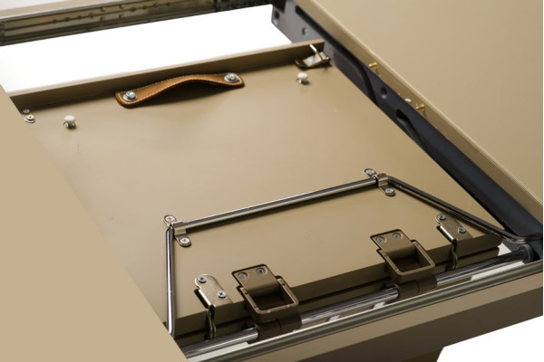 Раскладной обеденный стол Vetro Mebel TML-765-1 Капучино-10