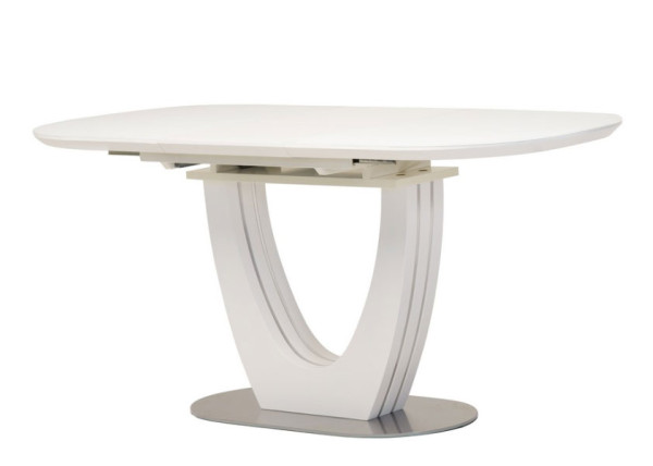 Розкладний обідній стіл Vetro Mebel TML-765-1 Білий-13