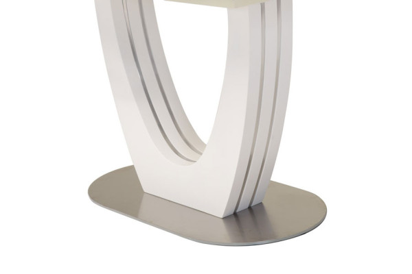 Розкладний обідній стіл Vetro Mebel TML-765-1 Білий-15