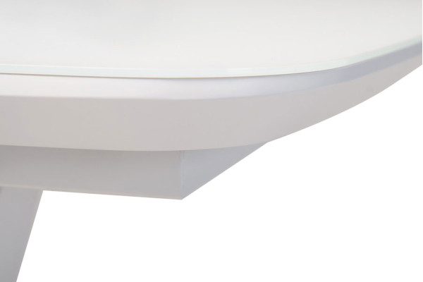 Розкладний обідній стіл Vetro Mebel TML-770 Білий-5