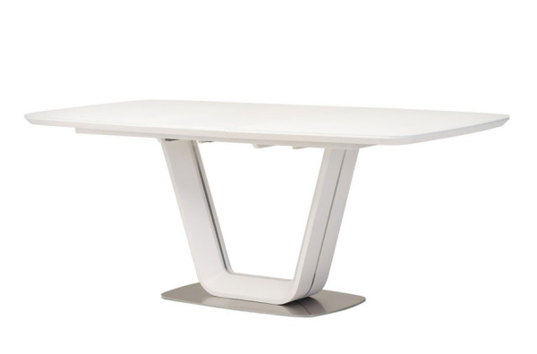Розкладний обідній стіл Vetro Mebel TML-770 Білий-3
