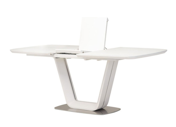 Розкладний обідній стіл Vetro Mebel TML-770 Білий-2