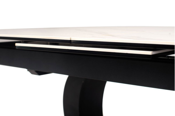 Раскладной обеденный стол Vetro Mebel TML-815 Белый-6