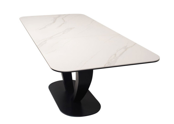 Раскладной обеденный стол Vetro Mebel TML-815 Белый-10