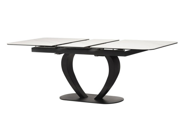 Раскладной обеденный стол Vetro Mebel TML-815 Белый-4