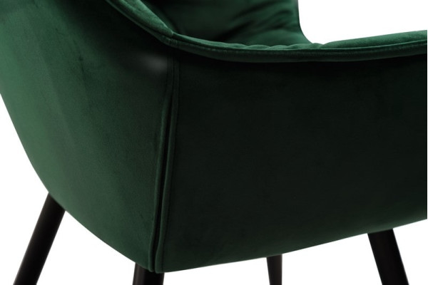 Стул кресло Vetro Mebel M-65 Изумрудный велюр-11