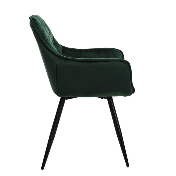 Стул кресло Vetro Mebel M-65 Изумрудный велюр-4