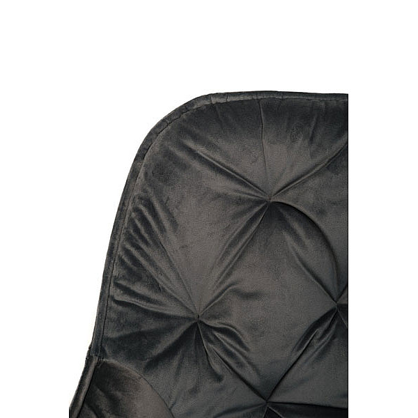 Стілець крісло Vetro Mebel M-65 Сірий велюр-8