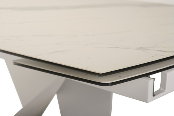 Стол раскладной обеденный Vetro Mebel TML-820 Белый-3