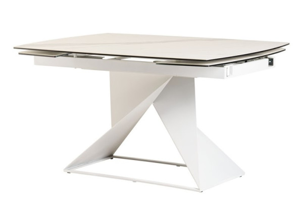 Стол раскладной обеденный Vetro Mebel TML-820 Белый-0