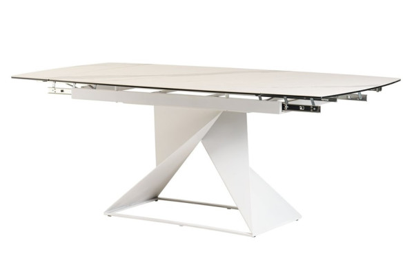 Стол раскладной обеденный Vetro Mebel TML-820 Белый-1