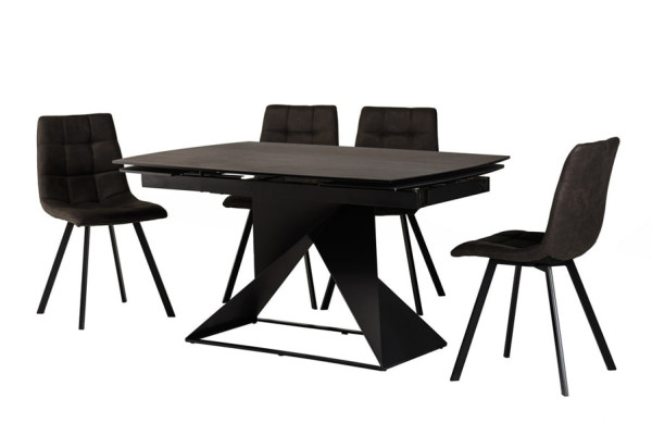 Стол раскладной обеденный Vetro Mebel TML-820 Графит-9