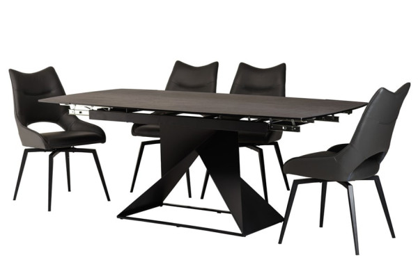 Стол раскладной обеденный Vetro Mebel TML-820 Графит-13