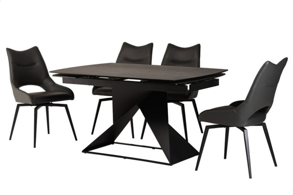 Стол раскладной обеденный Vetro Mebel TML-820 Графит-12