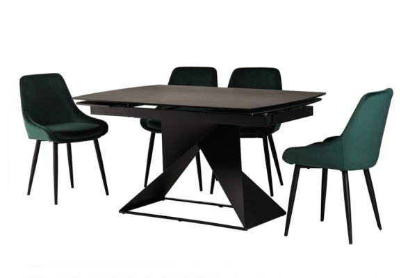 Стол раскладной обеденный Vetro Mebel TML-820 Графит-10
