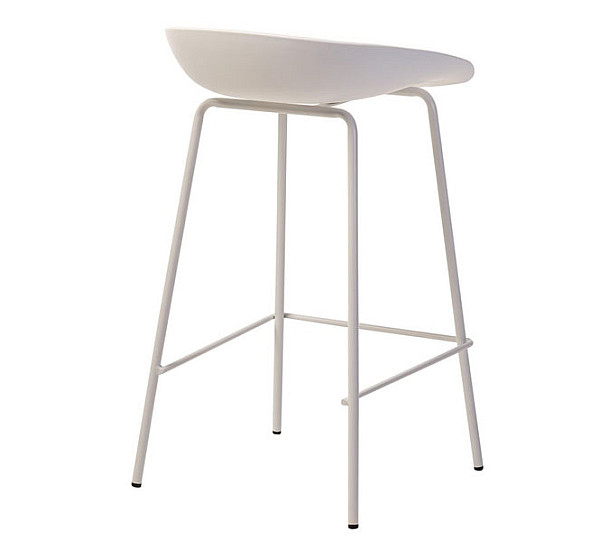 Барный стул Vetro Mebel B-06 Белый-3