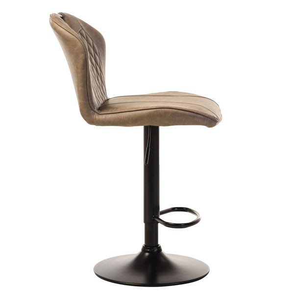 Барний стілець Vetro Mebel B-102 Бежевий антик-3