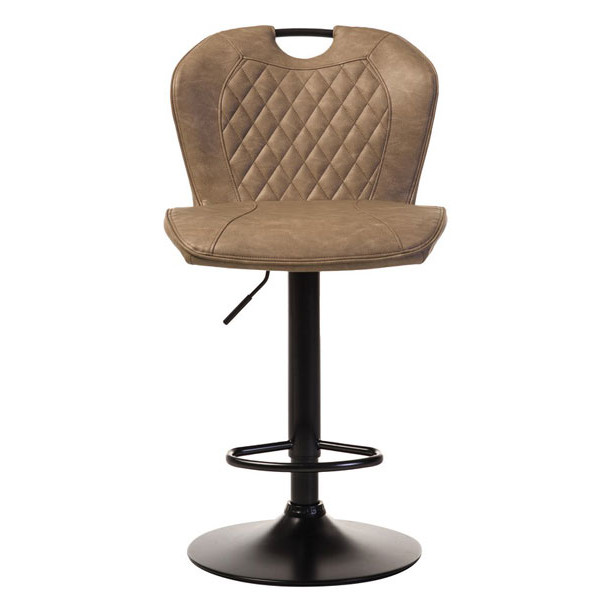 Барний стілець Vetro Mebel B-102 Бежевий антик-1