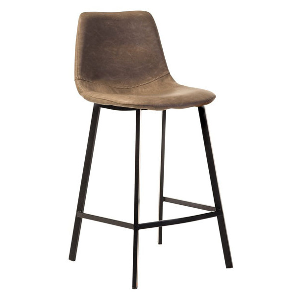 Напівбарний стілець Vetro Mebel B-16 Бежевий антик-0