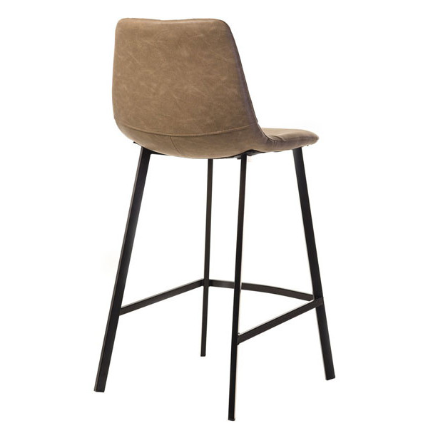 Напівбарний стілець Vetro Mebel B-16 Бежевий антик-3