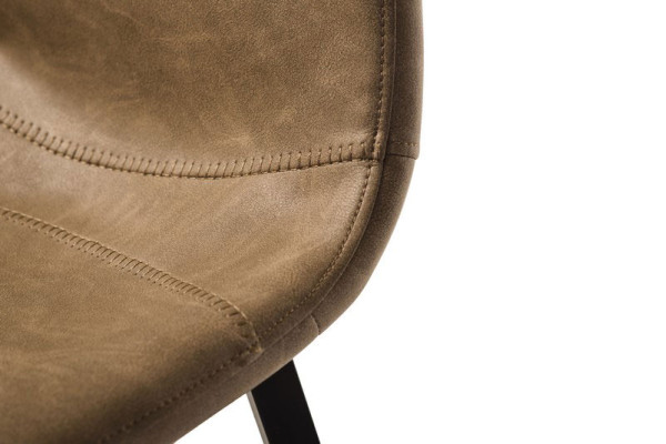 Напівбарний стілець Vetro Mebel B-16 Бежевий антик-8