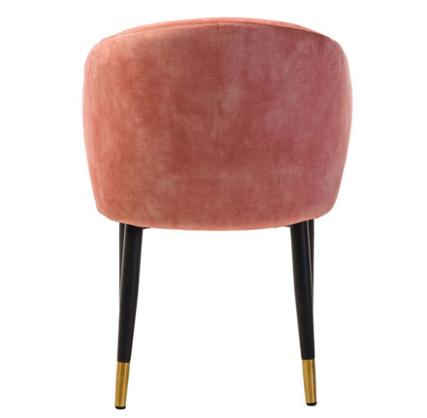 Стул кресло Vetro Mebel M-37 Розовый жемчуг велюр-4