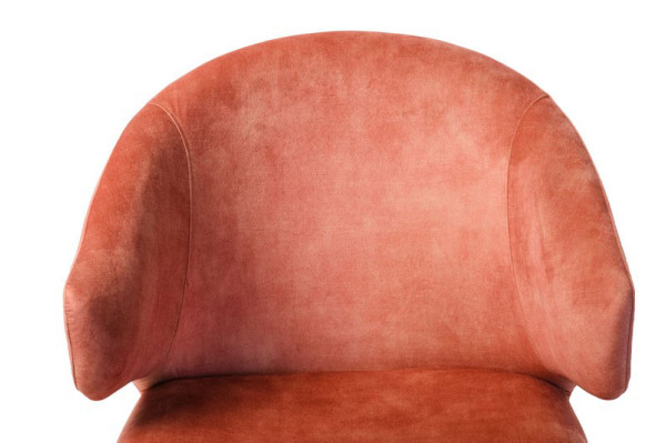 Стул кресло Vetro Mebel M-37 Розовый жемчуг велюр-5