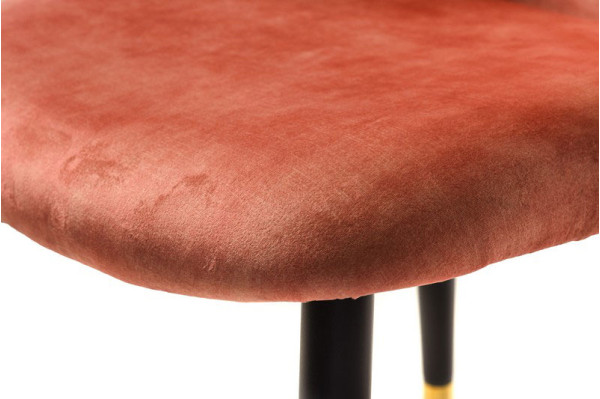 Стул кресло Vetro Mebel M-37 Розовый жемчуг велюр-8