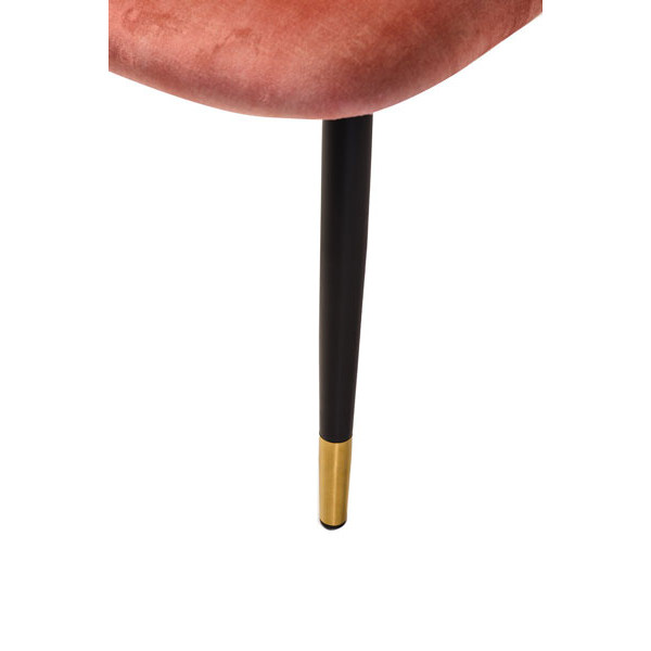 Стул кресло Vetro Mebel M-37 Розовый жемчуг велюр-9