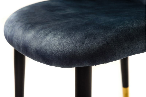 Стул кресло Vetro Mebel M-37 Синий жемчуг велюр-7