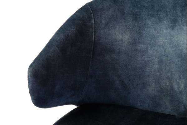 Стул кресло Vetro Mebel M-37 Синий жемчуг велюр-6