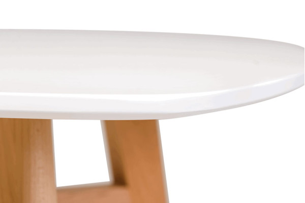 Обеденный стол Vetro Mebel TM-34 Белый-7